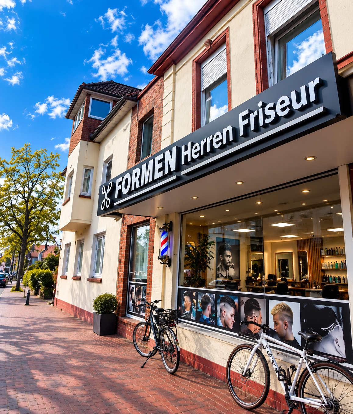 Außenansicht FORMEN Herren Friseur in Bad Zwischenahn